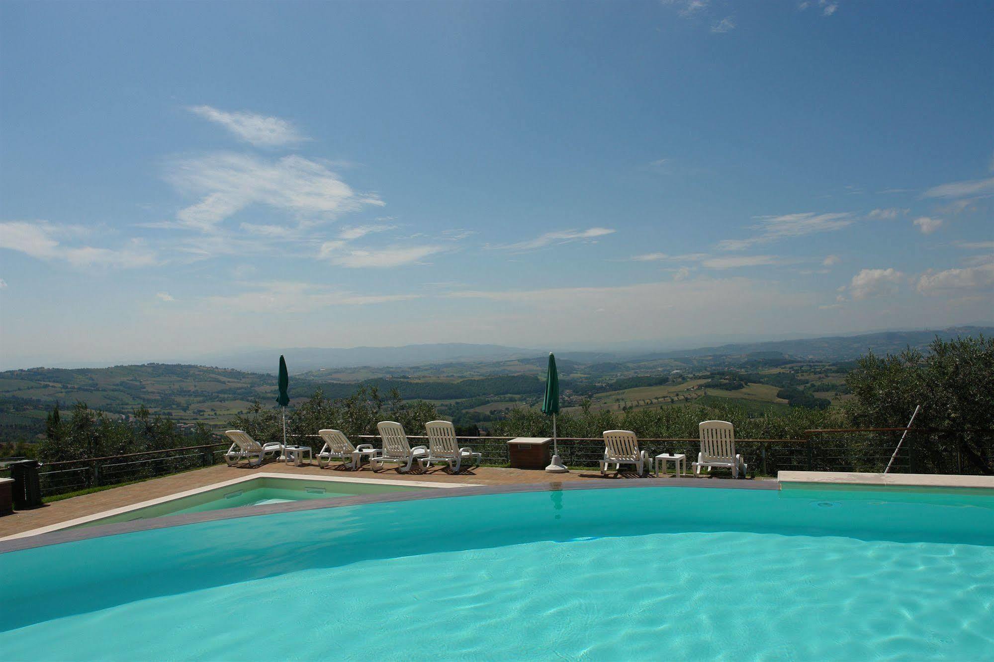 Hotel Il Castellaccio Piccione Eksteriør billede